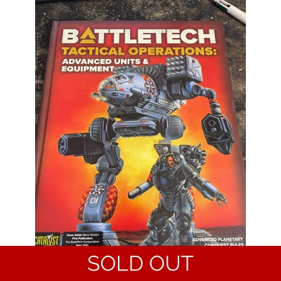 TACTICAL OPERATION: Advanced Units & Equipment - HARDBACK BOOK